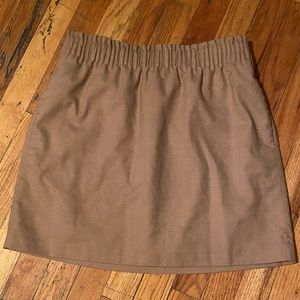 J. Crew elastic waist skirt size 10